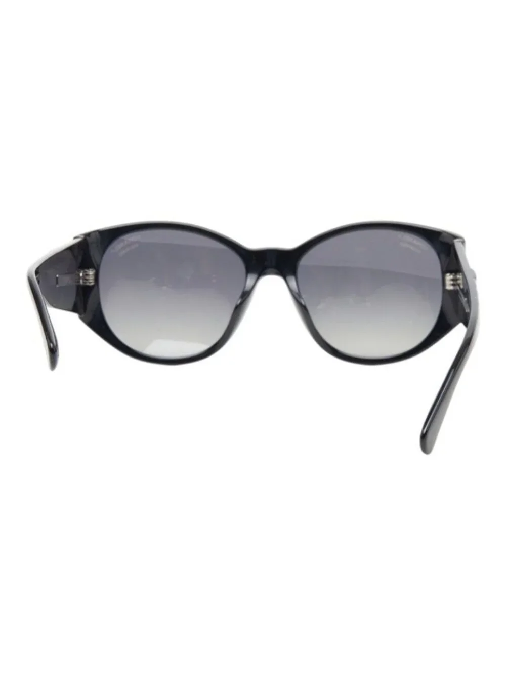 Chanel CC Logo Sunglasses Black Acetate Eyewear